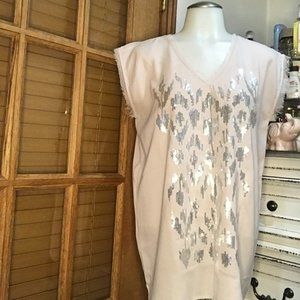 Excellent Condition Sequin Top By DKNY  Size S